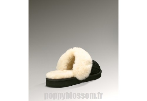 Outlet Ugg-326 Knit Cozy Noir chaussons?
